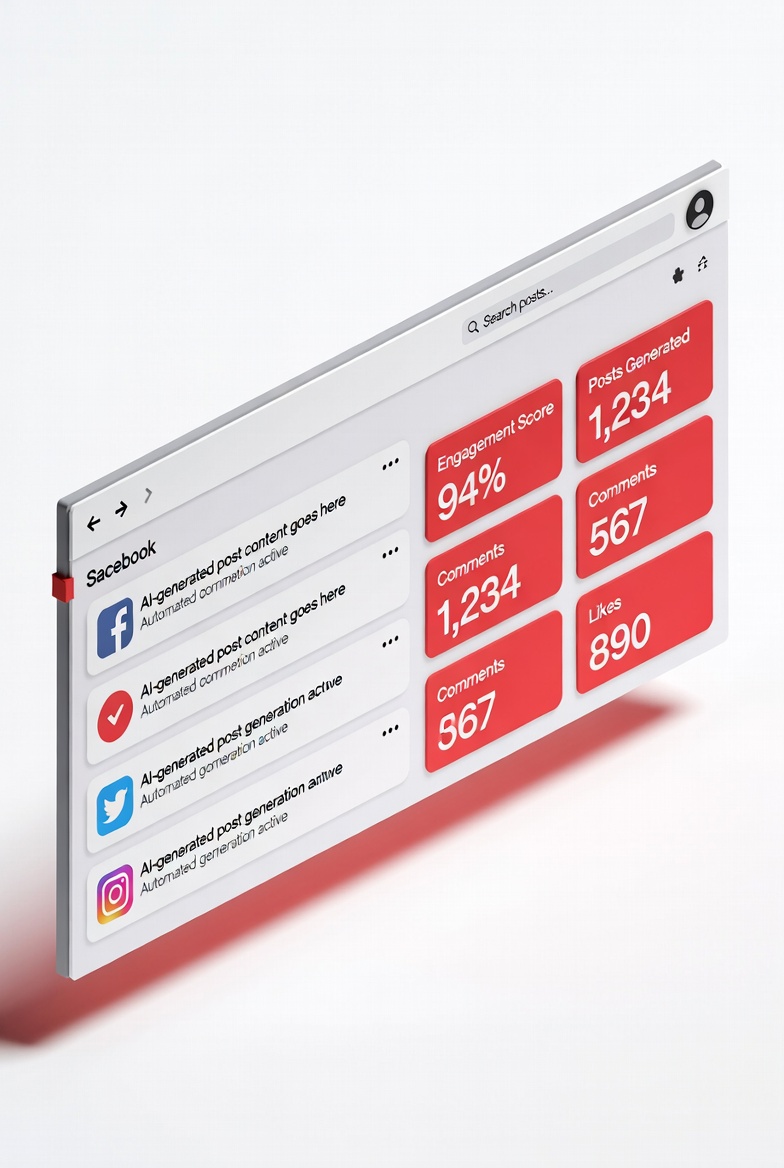 SocialAgent AI
